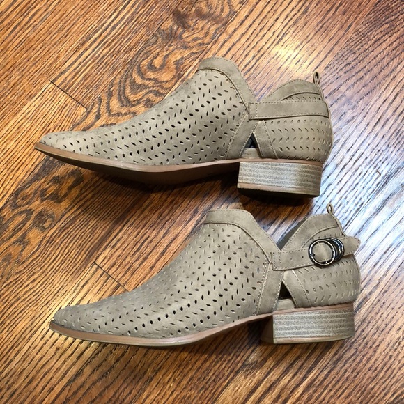 restricted perforated booties